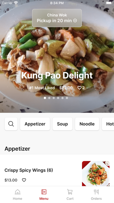 China Wok To Go iPhone screenshot 2 - Food & Drink app