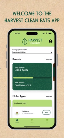 HARVEST Clean Eats Screenshot 1 of 6