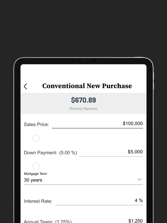 MTG Express iPad screenshot 3 - Finance app