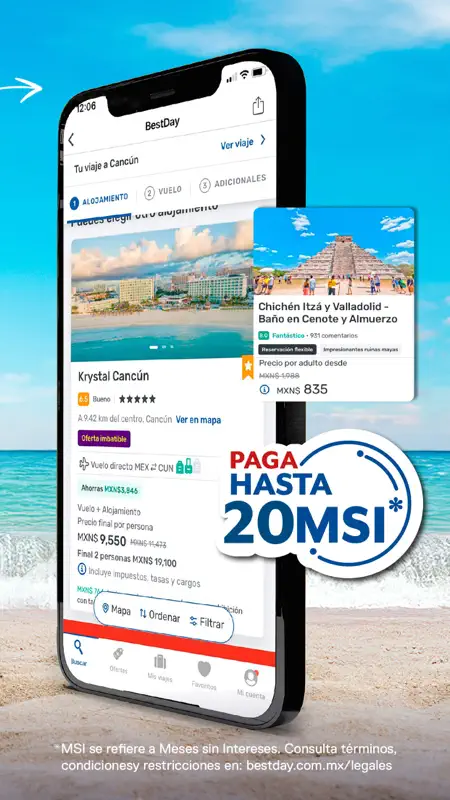 Best Day: Paquetes y Hoteles screenshot 5 of 5
