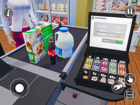 スーパーマーケット レジ マネージャー ゲームのおすすめ画像2