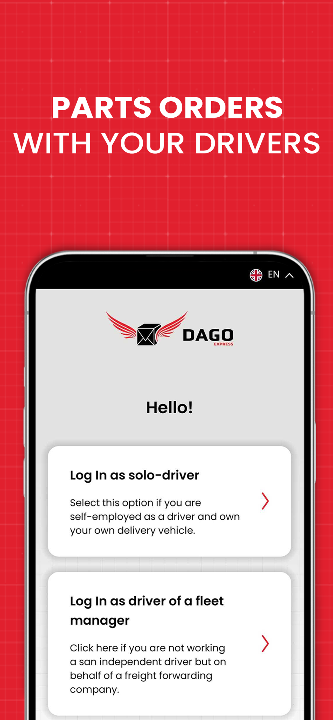 DAGO Express Driver