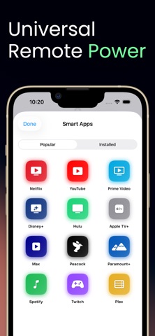 Smart TV Remote app control Screenshot 3 of 5