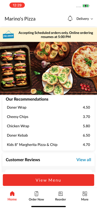 Marino's Pizza Screenshot 2 of 5