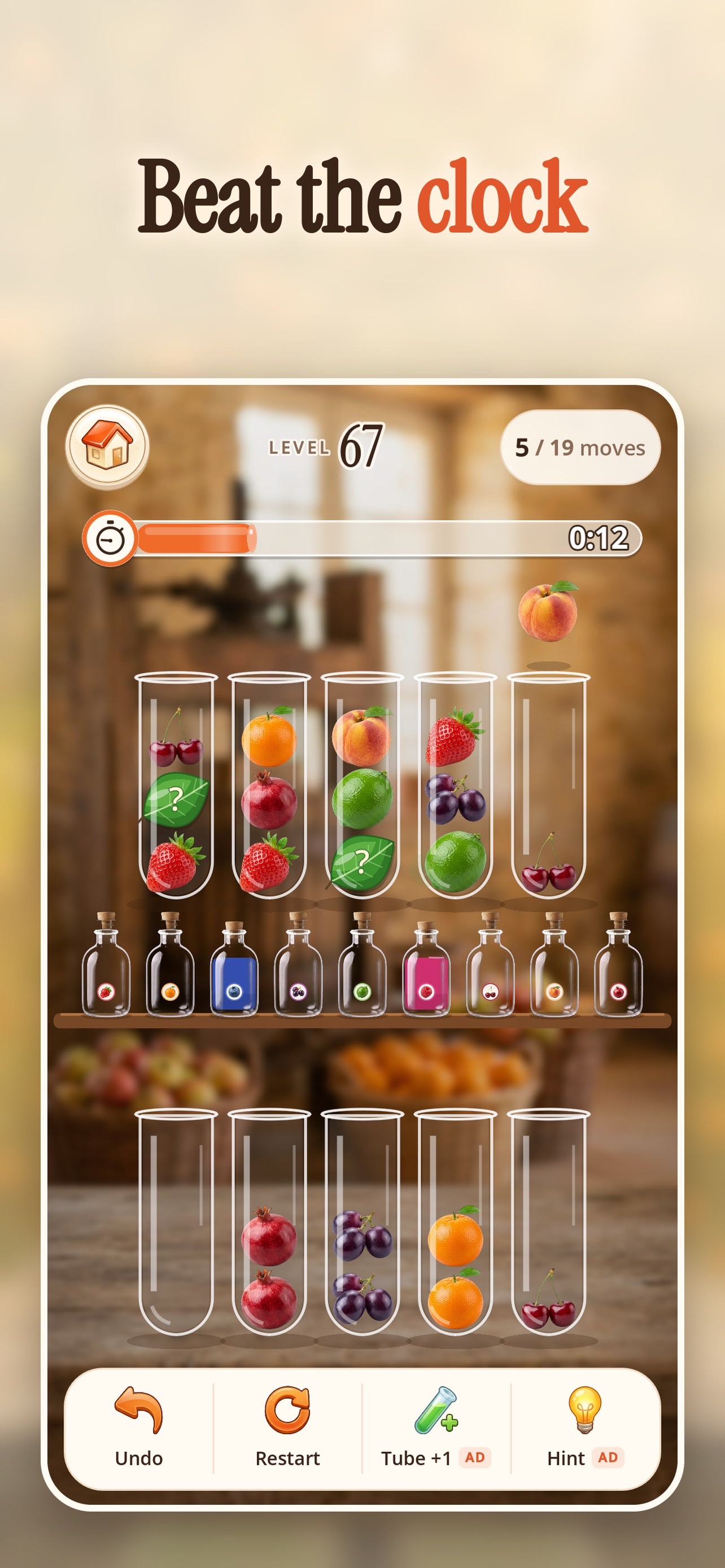 Screenshot 3 of Juice Sort: Fruit Sort Puzzle