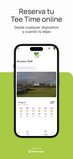 Captura de pantalla de Arcosur en iPhone 2
