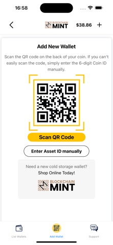 Blockchain Mint screenshot