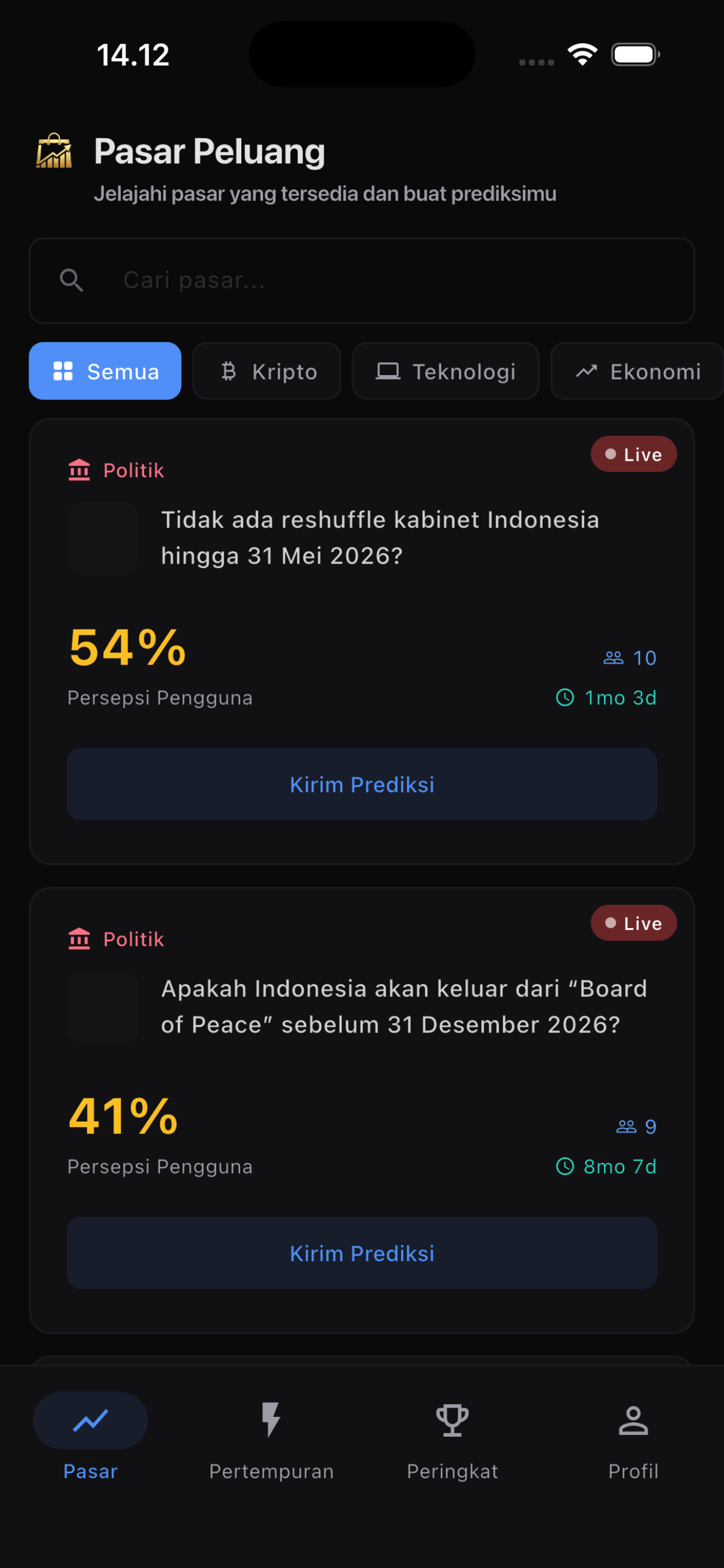 Pasar Peluang