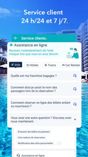 Capture d'écran de Trip.com: Vol, Hôtels, Train sur iPhone 4
