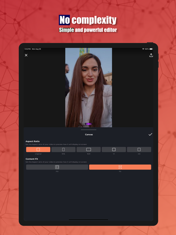 Captiono: AI Subtitles iPad screenshot 4 - Photo & Video app