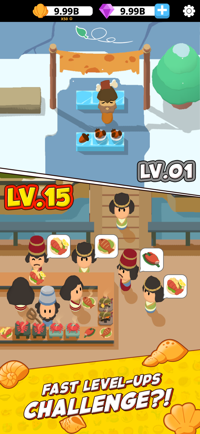Idle Eras Bar Food Tycoon