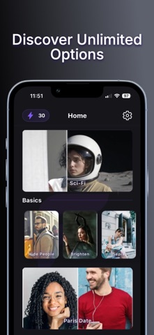 Fluxio: AI Photo Editor iPhone screenshot