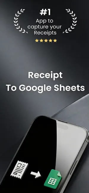 Aparecium - Receipt to Sheets screenshot 1
