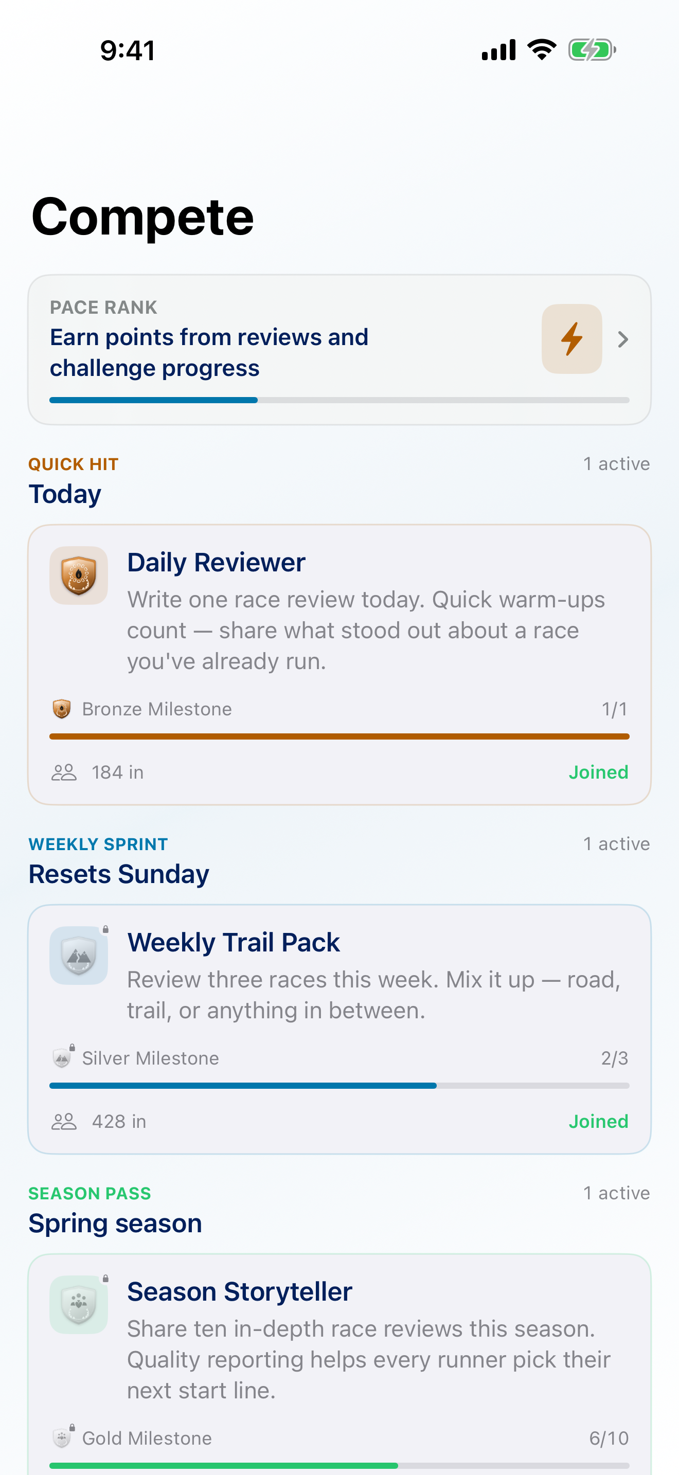 Runner's Review screenshot 7