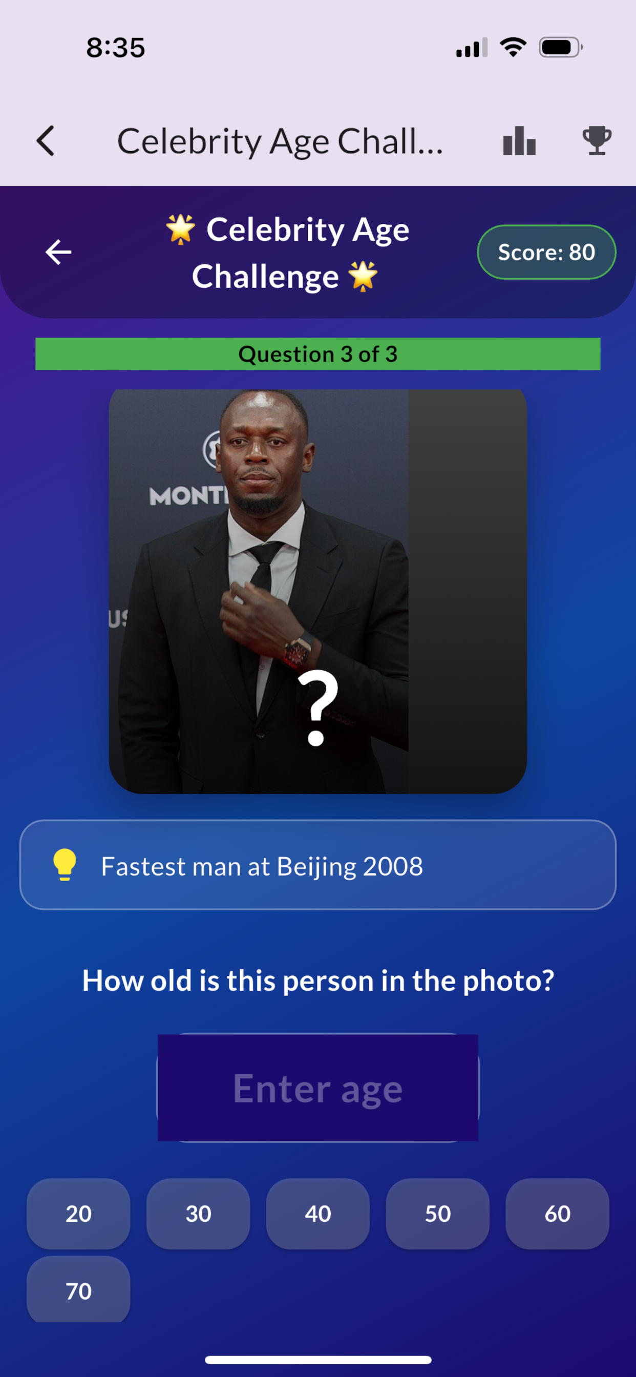 What's My Age? Magic