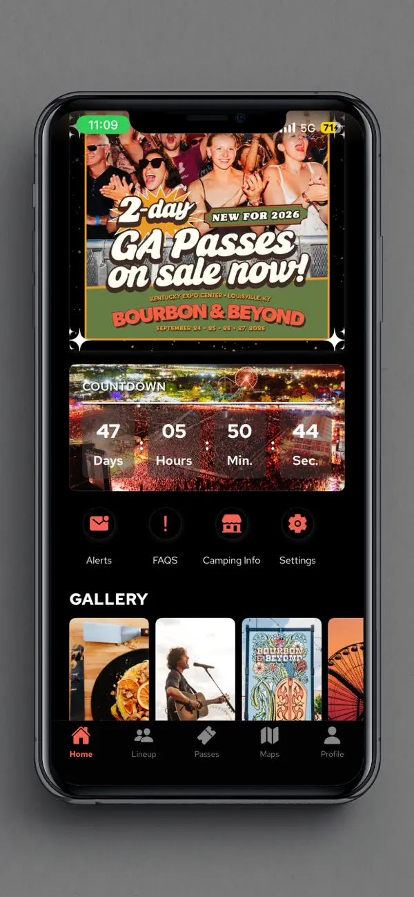 Screenshot #2 pour Bourbon & Beyond Festival
