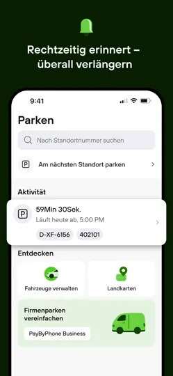 Screenshot von PayByPhone – Parken Per App auf dem iPhone 4