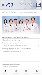 Rutnin Eye Hospital screenshot