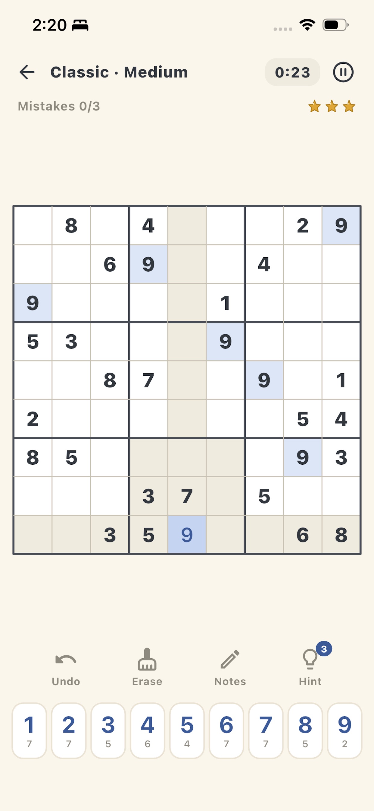 Screenshot 2 of Sudoku Number Puzzle: Yomoe