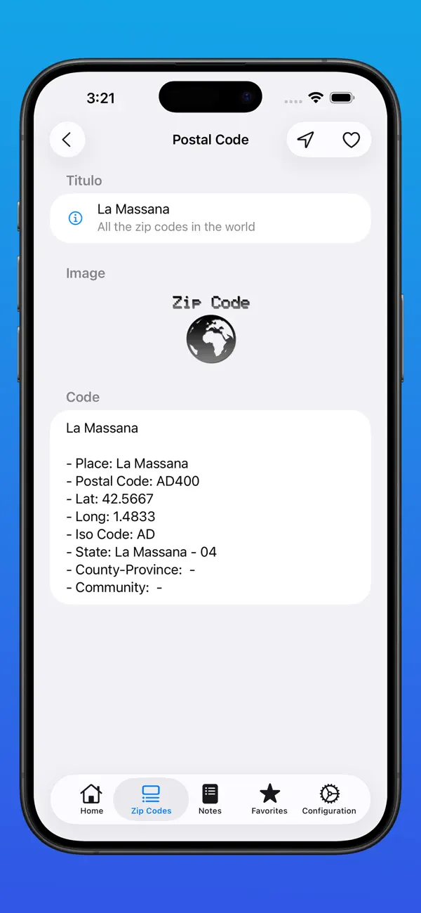 #6. World Postal Zip Code Pro (iOS) 由: Eyermin Colon Sanchez