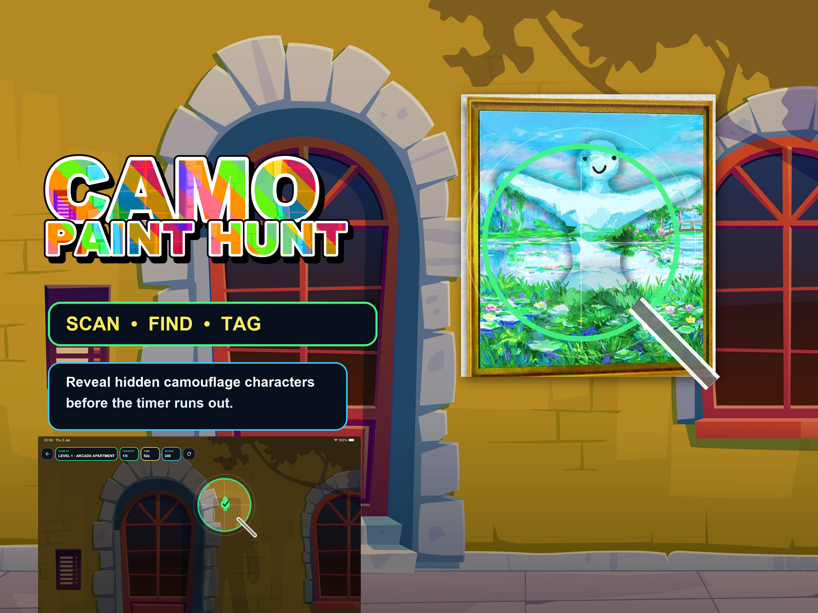Camo Paint Hunt screenshot 4