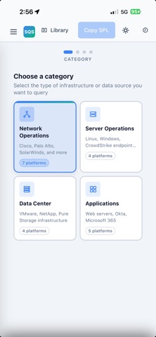 Splunk Query Studio Screenshot 1 of 6