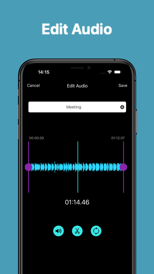 #1. Audio Extractor - MP4 to M4A (iOS) โดย: 杏娣 吴