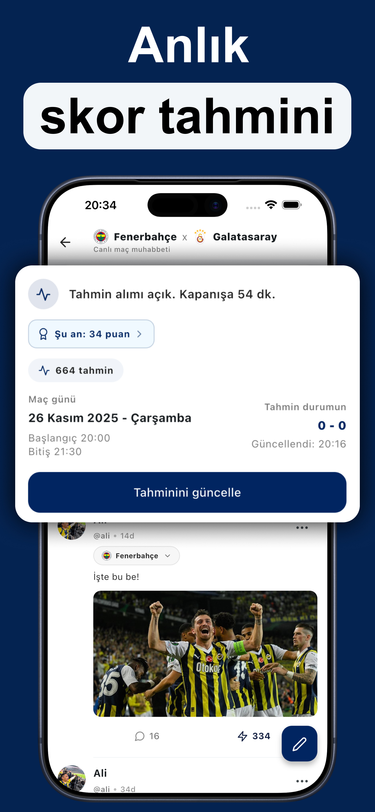 Tribünn: Maç Heyecanı