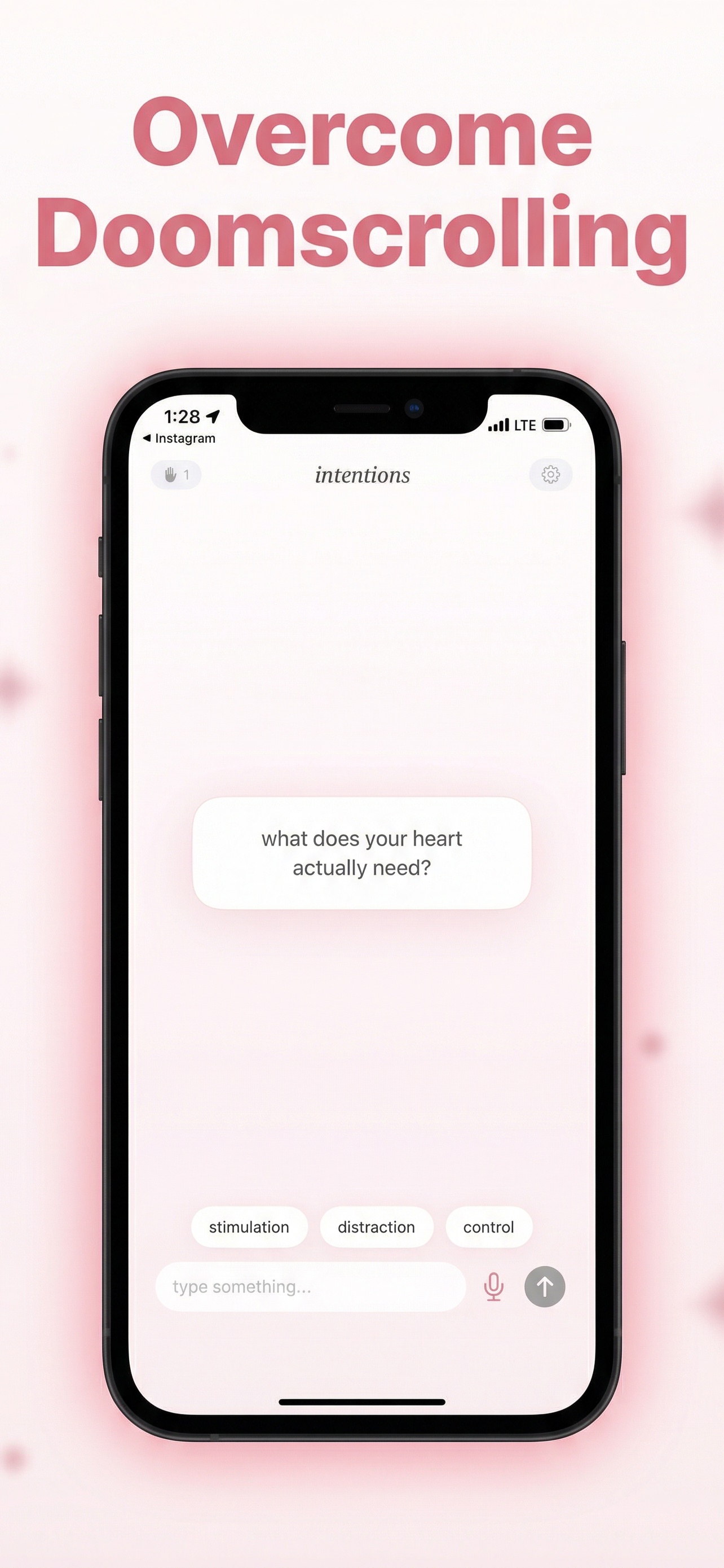 Intentions: Stop Doomscrolling