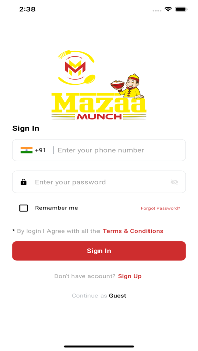 Mazaa Munch Screenshot