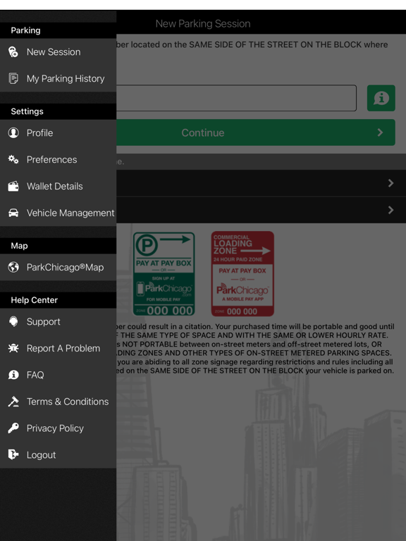 App screenshot