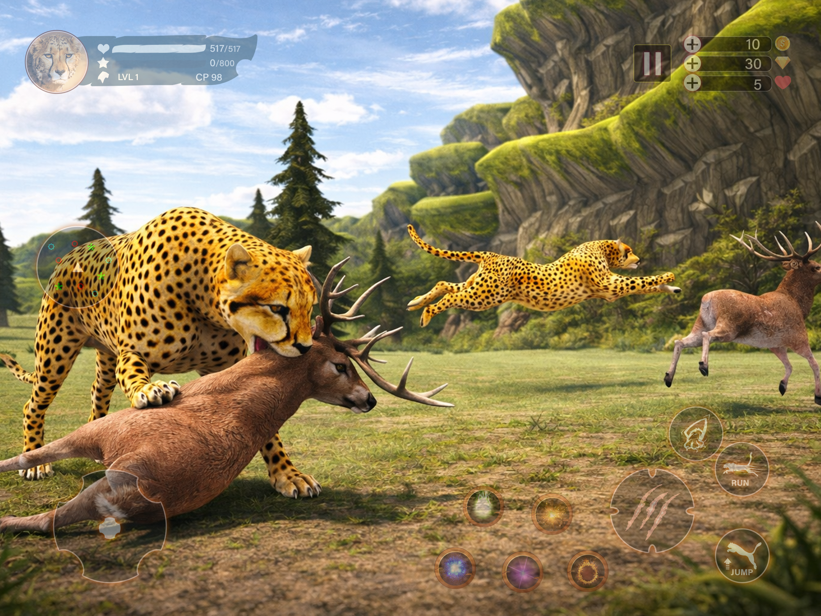 Cheetah Hunting Simulator Game