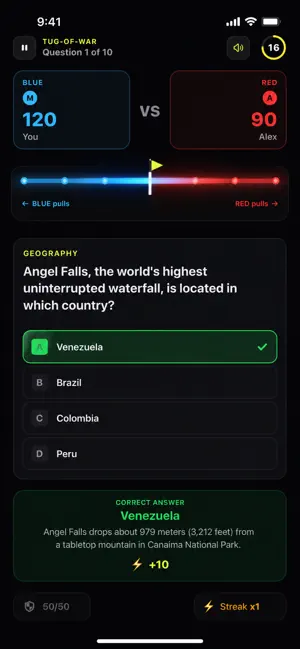 QuizCraftly: Brain Battles screenshot 1