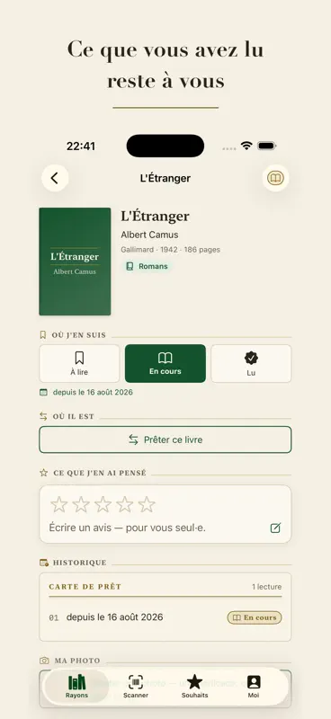 Octavo : ma bibliothèque screenshot 2 of 5