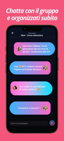 Affinyd: Sport e Community iPhone screenshot