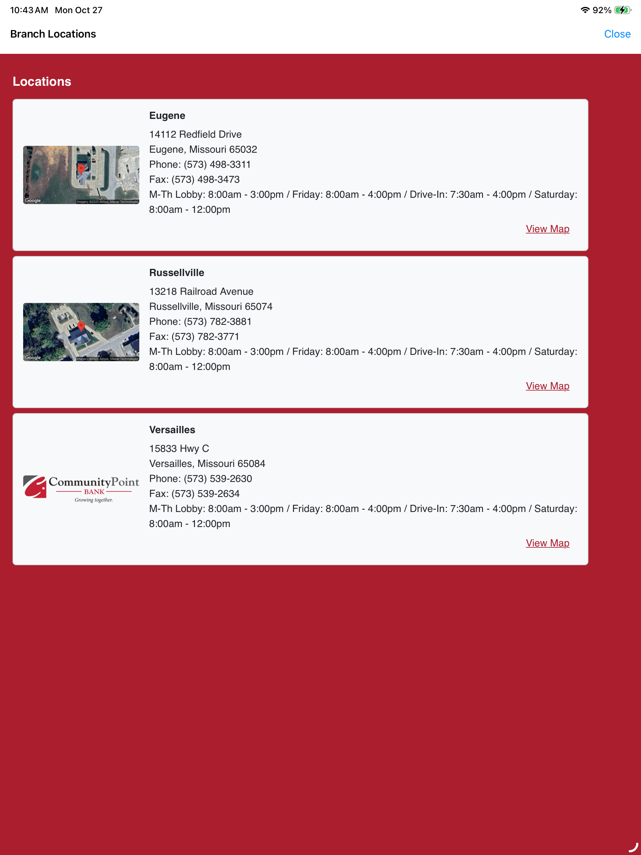 CPB Mobile Banking