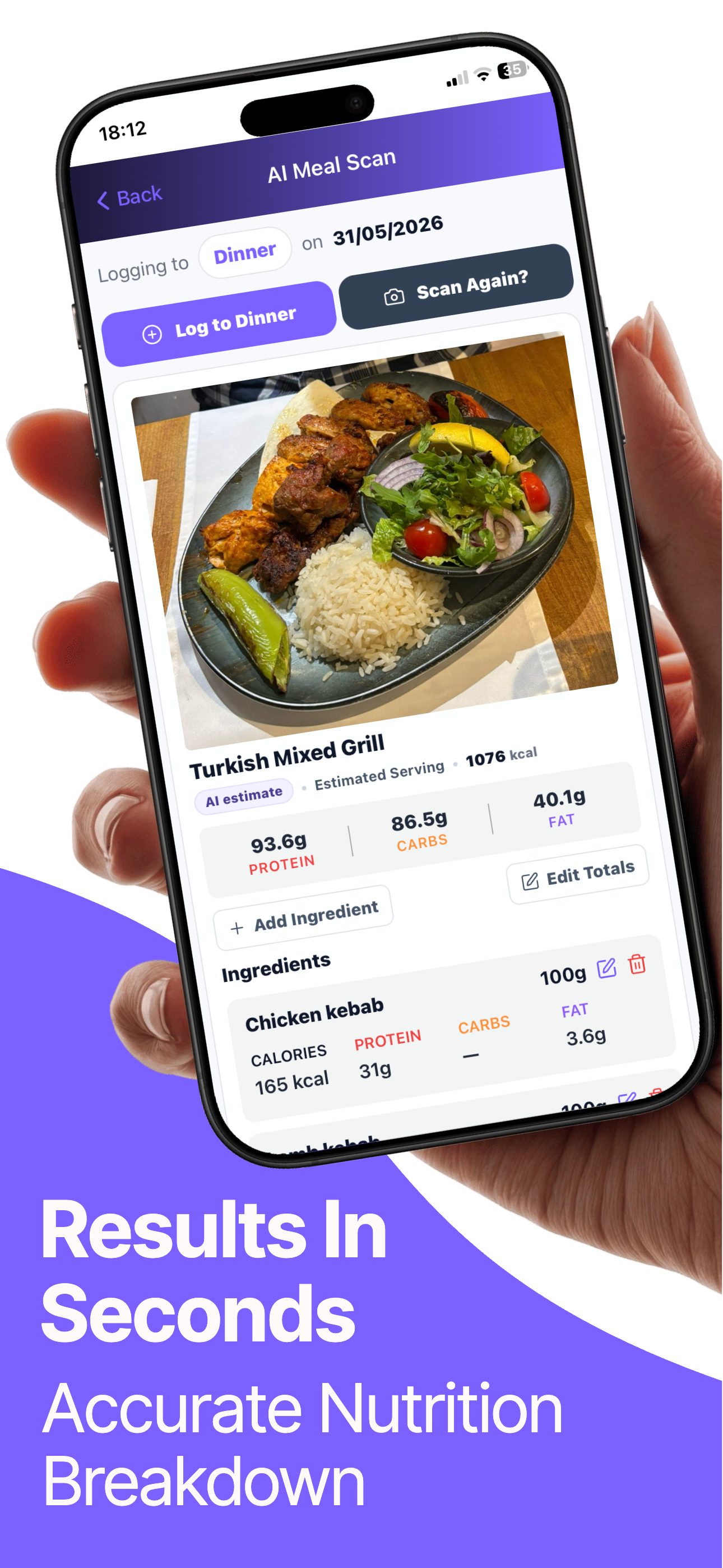 Fitrition AI - Calorie Tracker