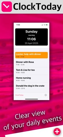 ClockToday Screenshot 1 of 3