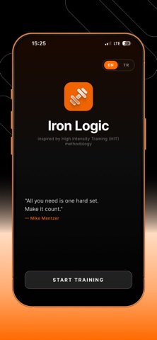 Iron Logic: Gym Workout & HIT Screenshot 2 of 8