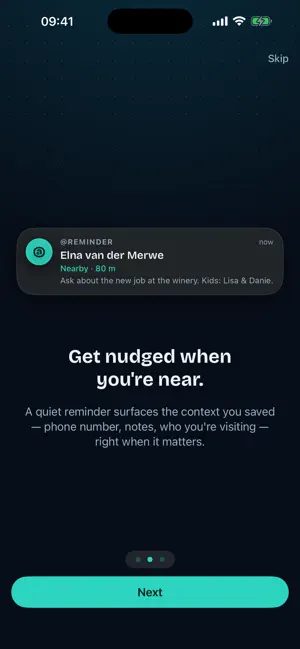AtReminder: Location Reminders screenshot 2