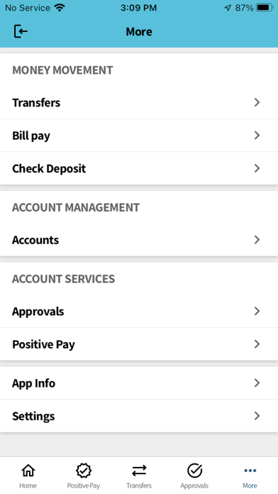 Infinity Bank for Business Screenshot