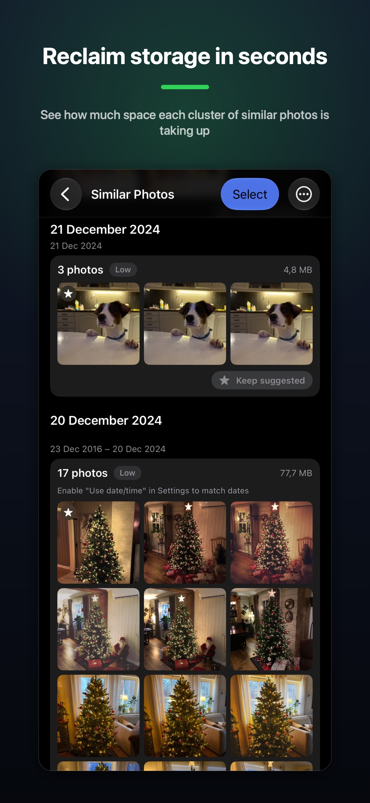Similaritet screenshot 3