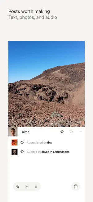 Blank — Calm social network screenshot 4