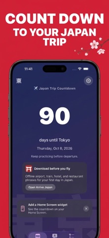 Japan Trip Countdown Screenshot 2 of 4