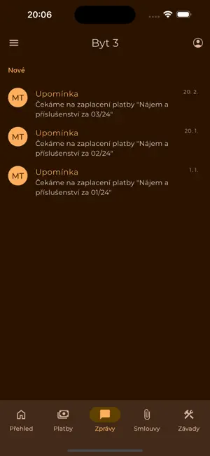 eDomovnice - nájemce screenshot 4