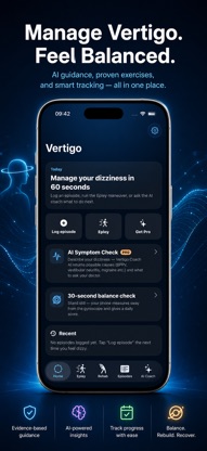 Vertigo BPPV Vestibular Coach screenshot 1