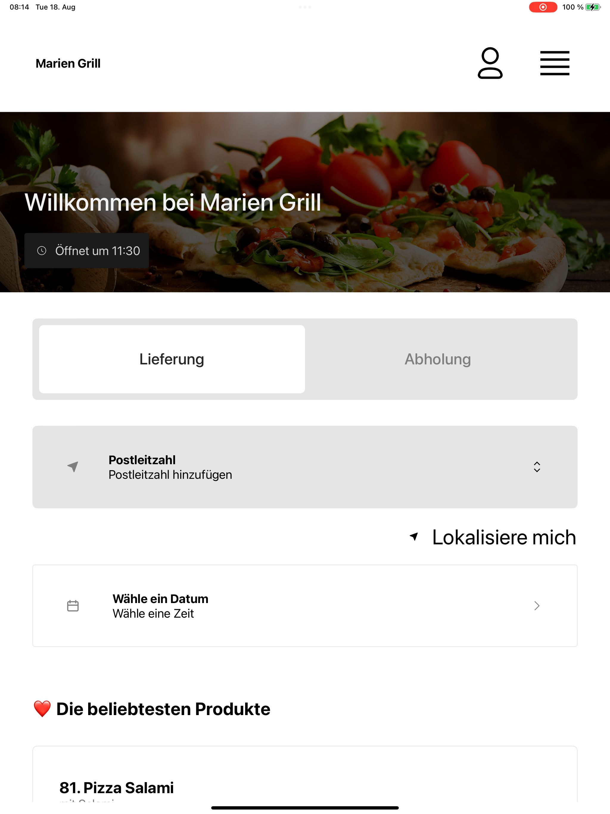 Marien Grill screenshot 14