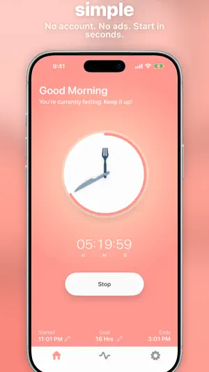 Rhythm: Fasting Tracker screenshot 1
