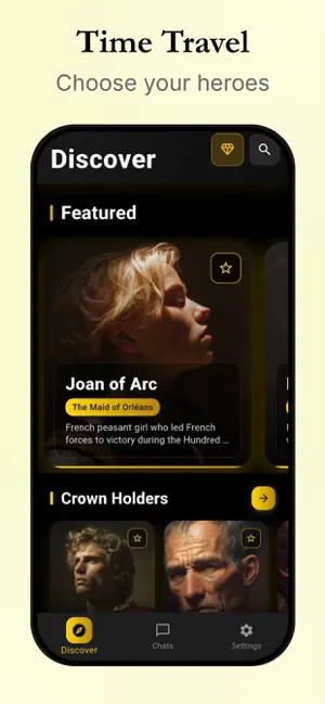 History Talk : explore history screenshot 2