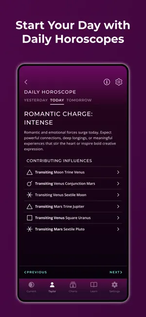 TimePassages Astrology iPhone screenshot 5